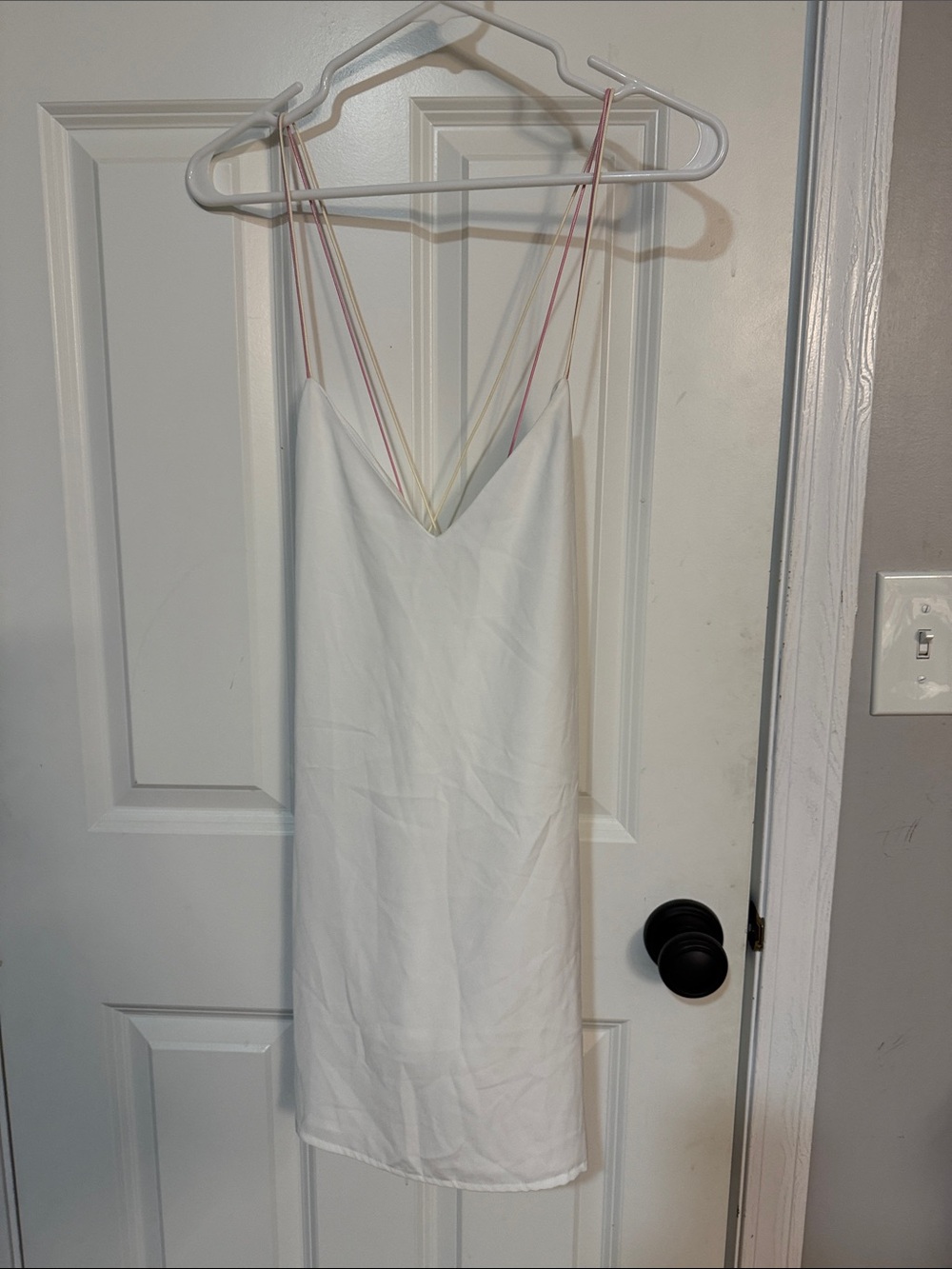 Superdown White Open Back Mini Dress NWT Size Small